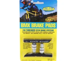 Kool Stop BMX Brake Pads (Black) (Threaded) (1 Pair)