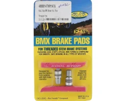 Kool Stop BMX Brake Pads (Pink) (Threaded) (1 Pair)