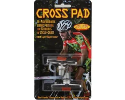 Kool Stop Cantilever Cross Brake Pads (Silver) (1 Pair) (Threaded Post) (Triple Compound)