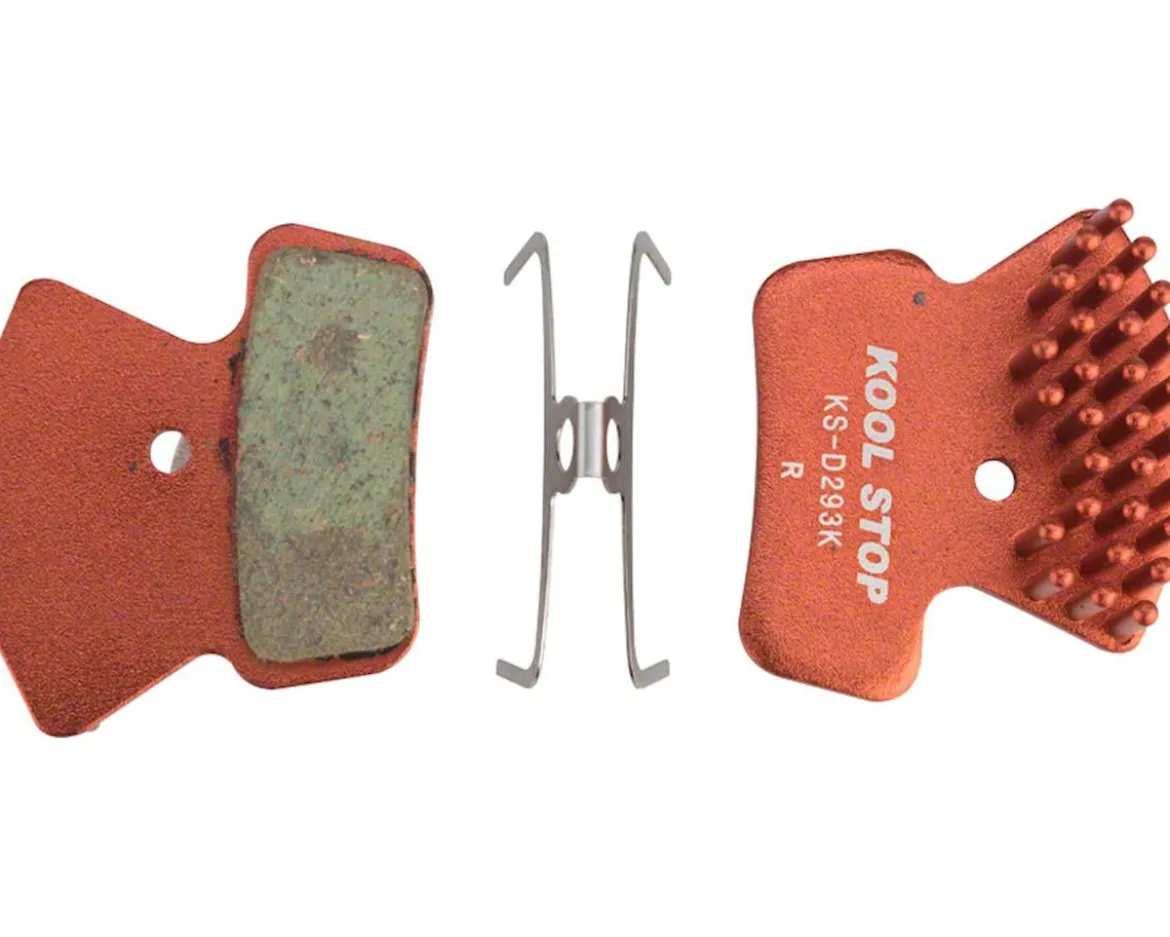 Kool Stop Disc Brake Pads (Organic) (w/ Cooling Pins) (SRAM Guide, Avid Trail) (1 Pair)