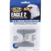 Kool Stop Eagle 2 Brake Pads (Silver) (1 Pair) (Threaded Post)