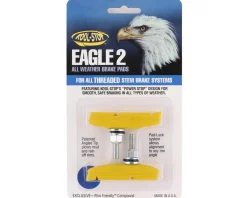 Kool Stop Eagle 2 Brake Pads (Yellow) (1 Pair) (Threaded Post)