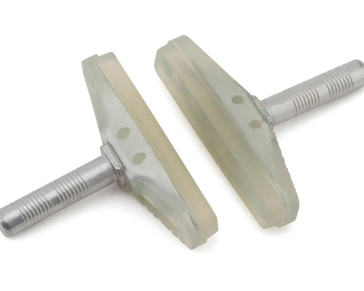 Kool Stop Flatland Brake Pads (Clear) (1 pair) (Smooth Post)