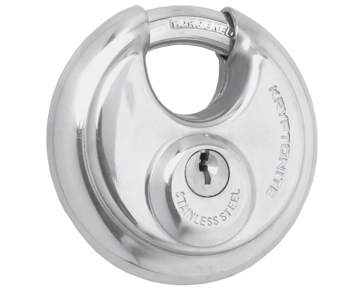 Kryptonite Disc Padlock with Flat Key
