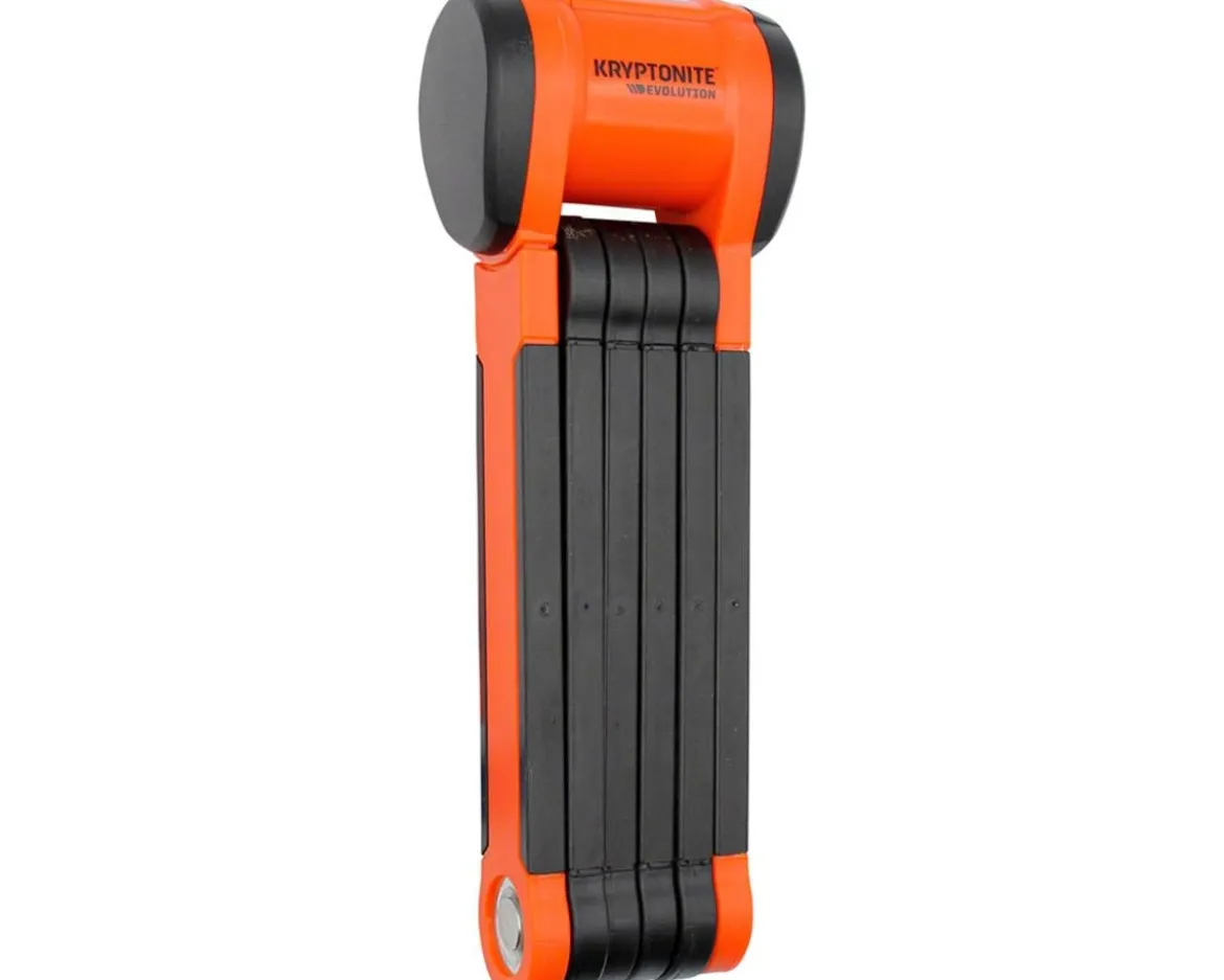 Kryptonite Evolution 790 Folding Lock (Orange/Black) (90cm x 5.4mm)