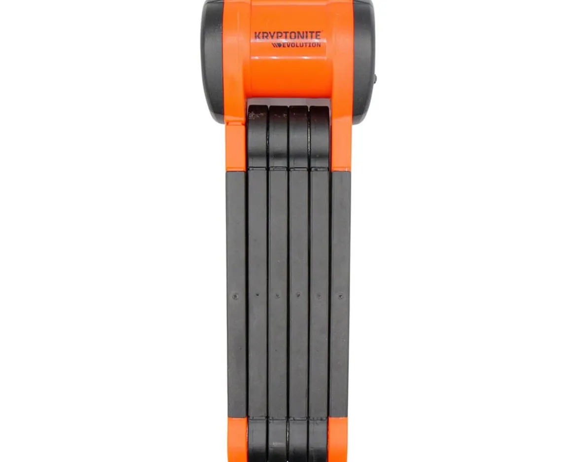 Kryptonite Evolution 790 Folding Lock (Orange/Black) (90cm x 5.4mm)