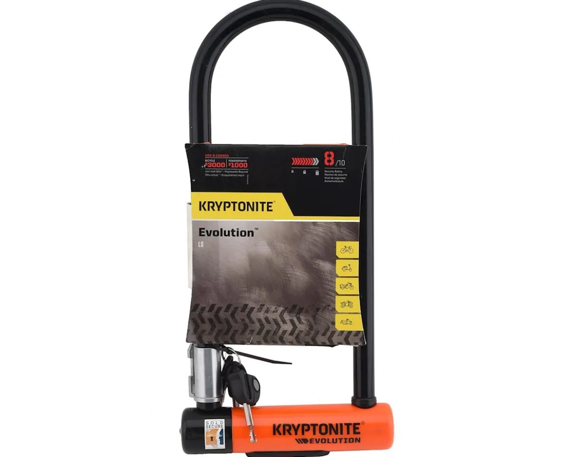 Kryptonite Evolution Series 4 LS U-Lock (4x11.5")