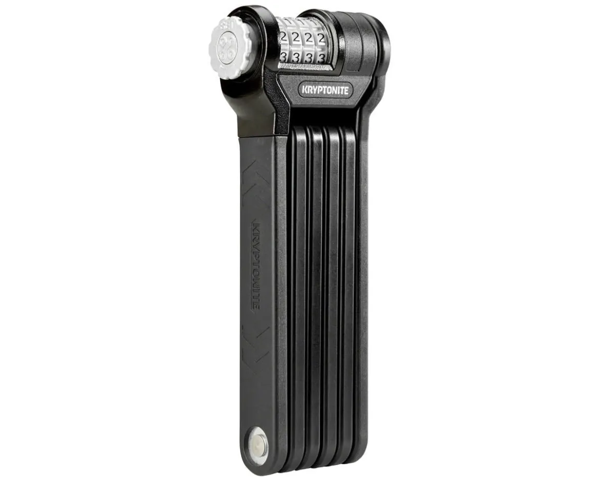 Kryptonite Keeper 585 Combo Folding Lock (Black) (85cm x 3mm)