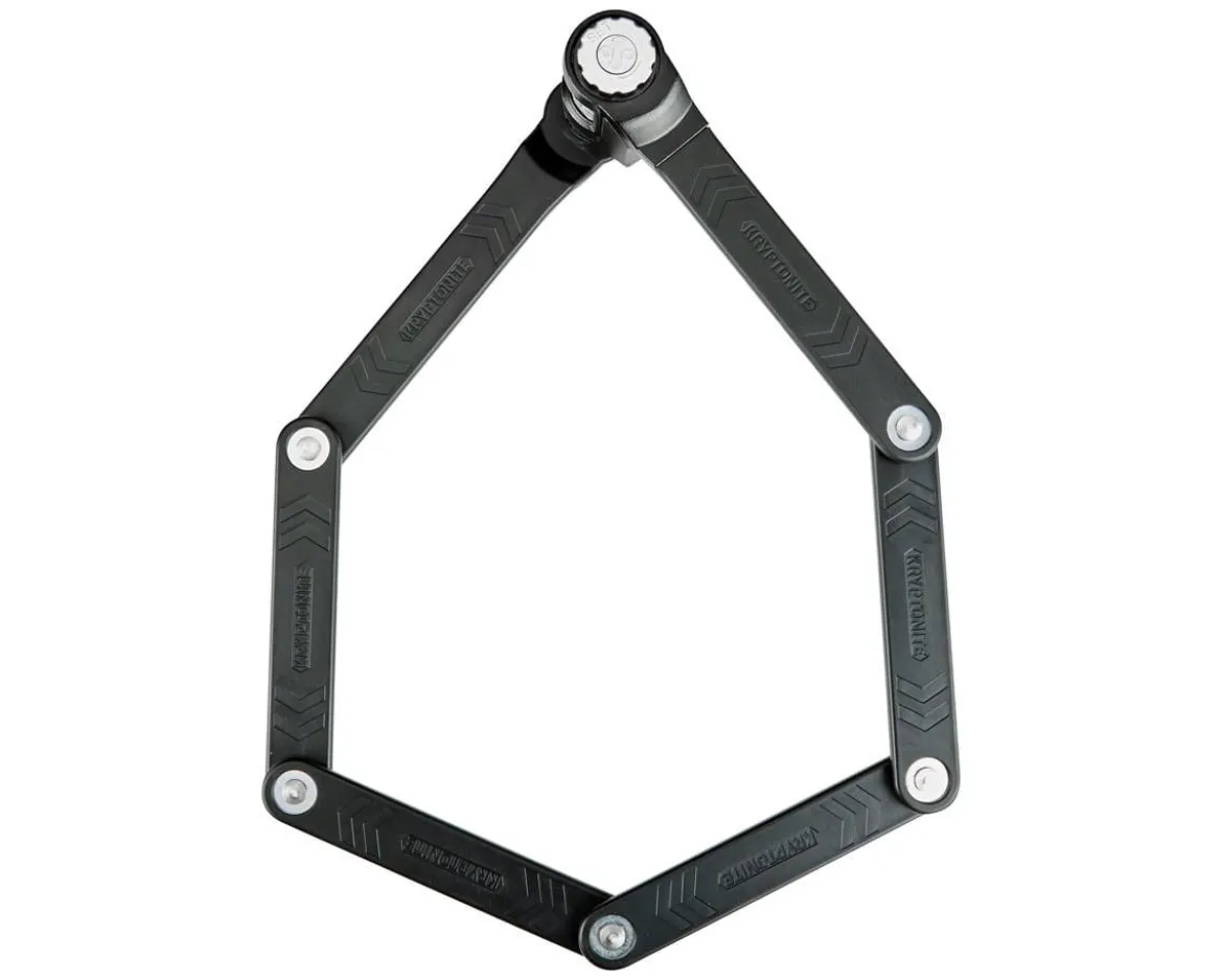 Kryptonite Keeper 585 Combo Folding Lock (Black) (85cm x 3mm)