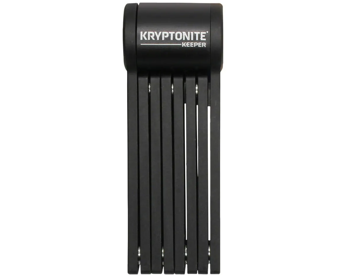 Kryptonite Keeper Mini Folding Lock (Black) (5.75") (w/ Bracket)