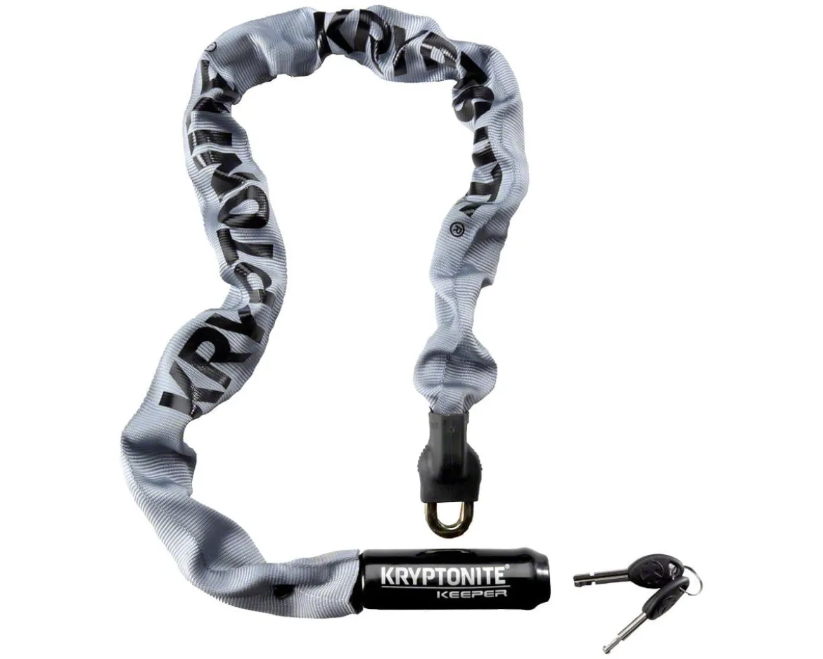 Kryptonite Krypto Keeper 785 Integrated Chain Lock (Gray) (2.8') (85cm)