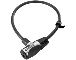 Kryptonite KryptoFlex 1265 Cable Lock w/ Key (Black) (2.12' x 12mm)