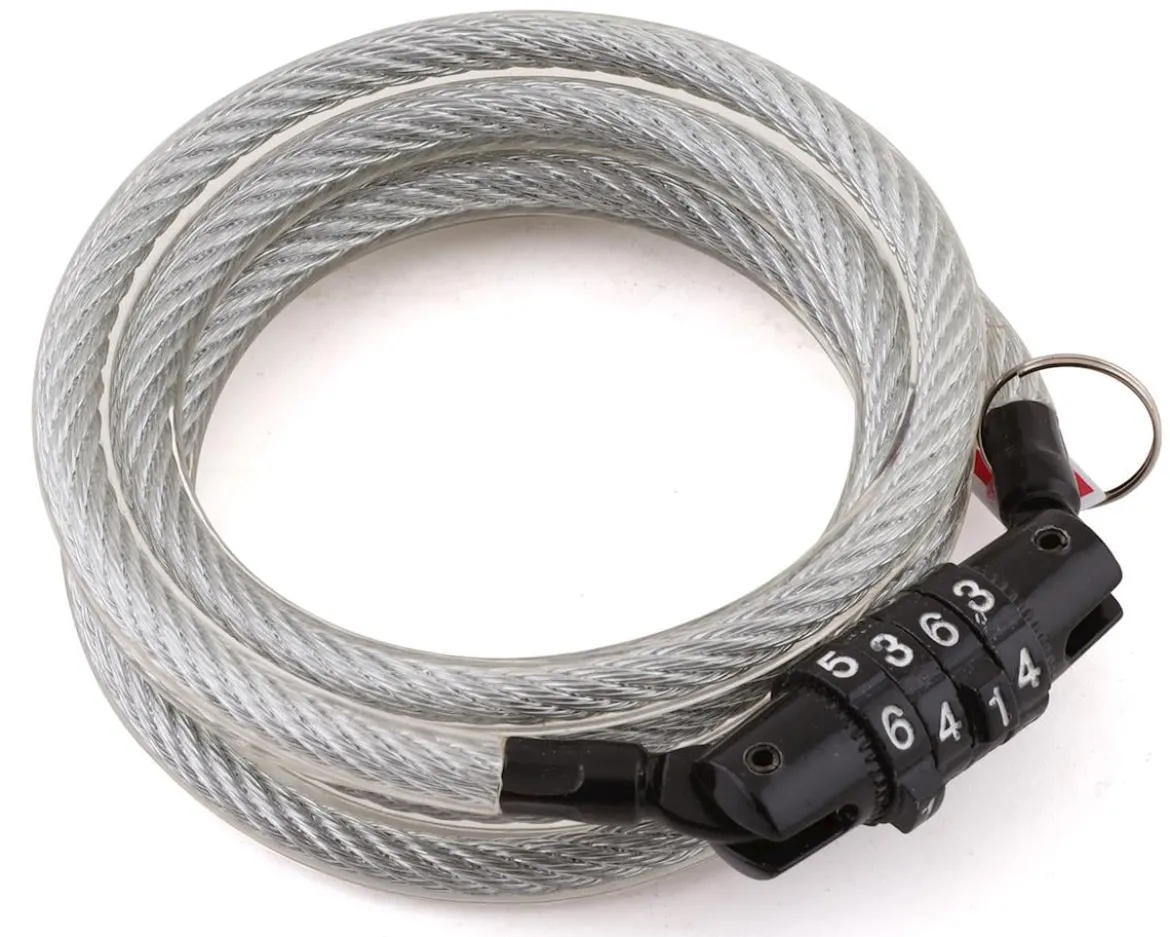 Kryptonite KryptoFlex Keeper 712 4-Digit Combo Cable Lock (4' x 7mm) (Assorted colors)