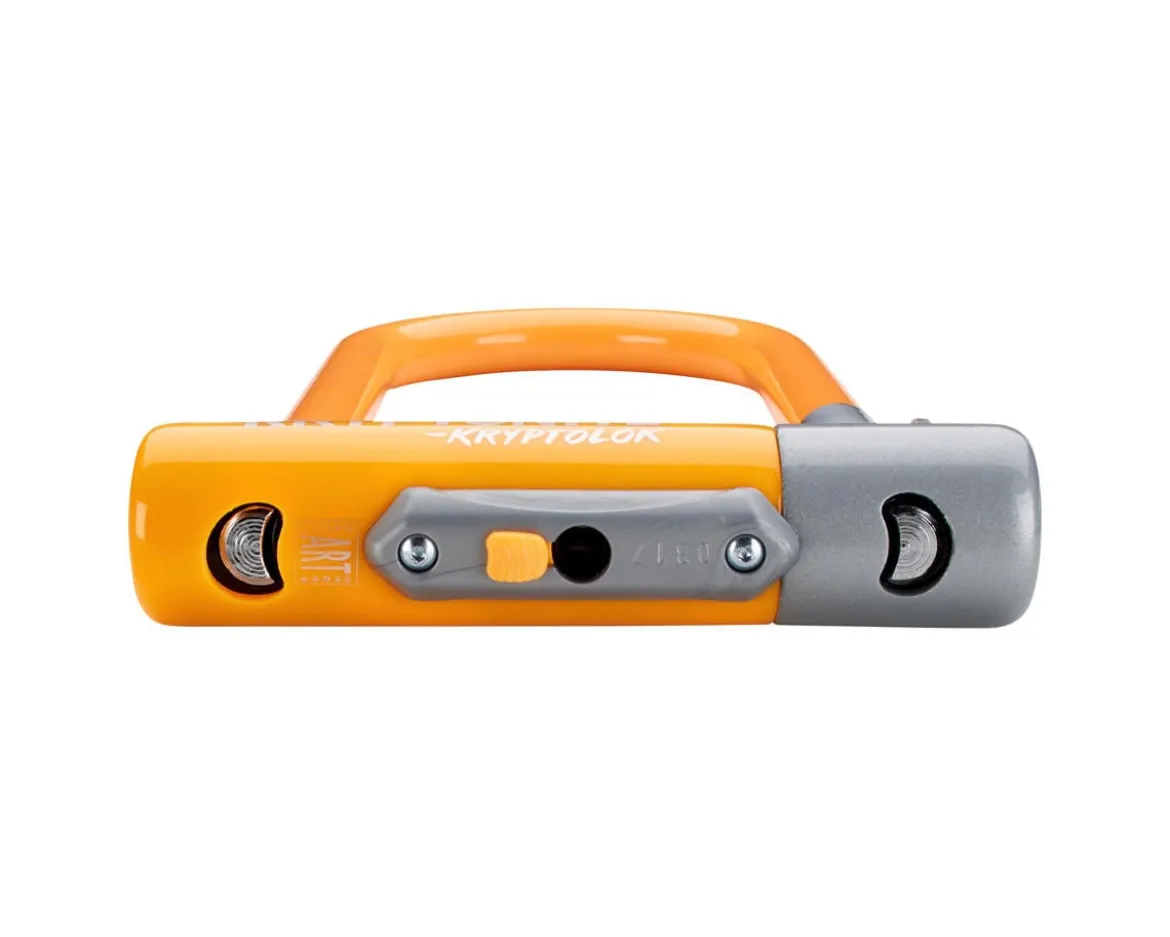 Kryptonite KryptoLok Mini-7 U-Lock (Orange) (3.25 x 7")