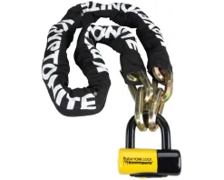 Kryptonite New York Fahgettaboudit Chain 1415 & Disc Lock (150cm/5')