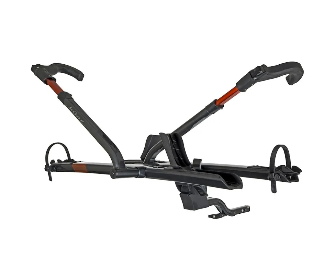 Kuat Sherpa 2.0 Platform Hitch Rack (Grey/Orange) (2 Bikes) (1.25" Receiver)