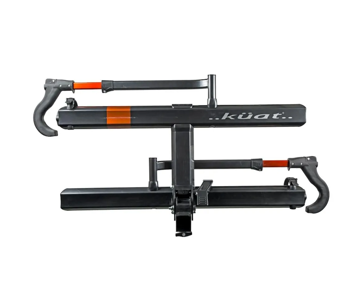 Kuat Sherpa 2.0 Platform Hitch Rack (Grey/Orange) (2 Bikes) (1.25" Receiver)
