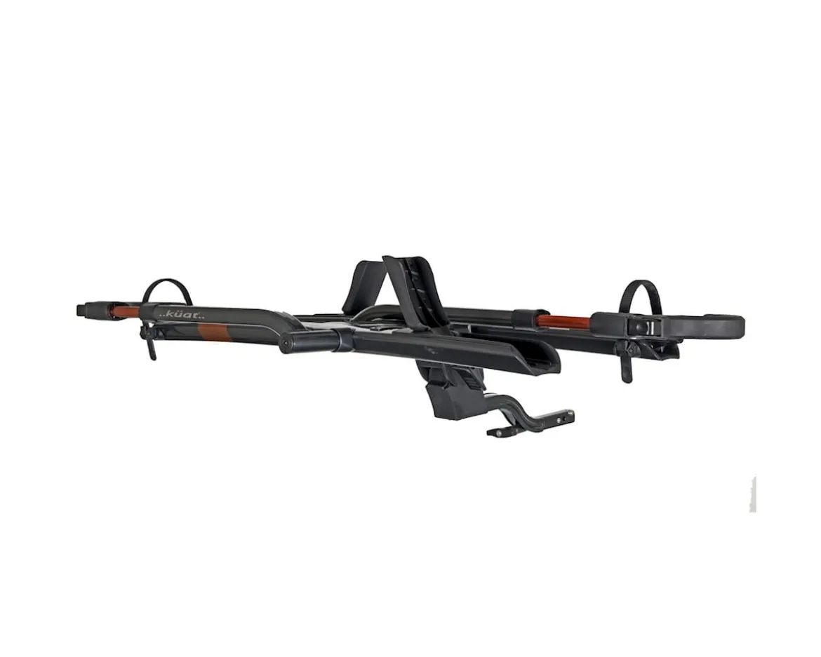Kuat Sherpa 2.0 Platform Hitch Rack (Grey/Orange) (2 Bikes) (1.25" Receiver)