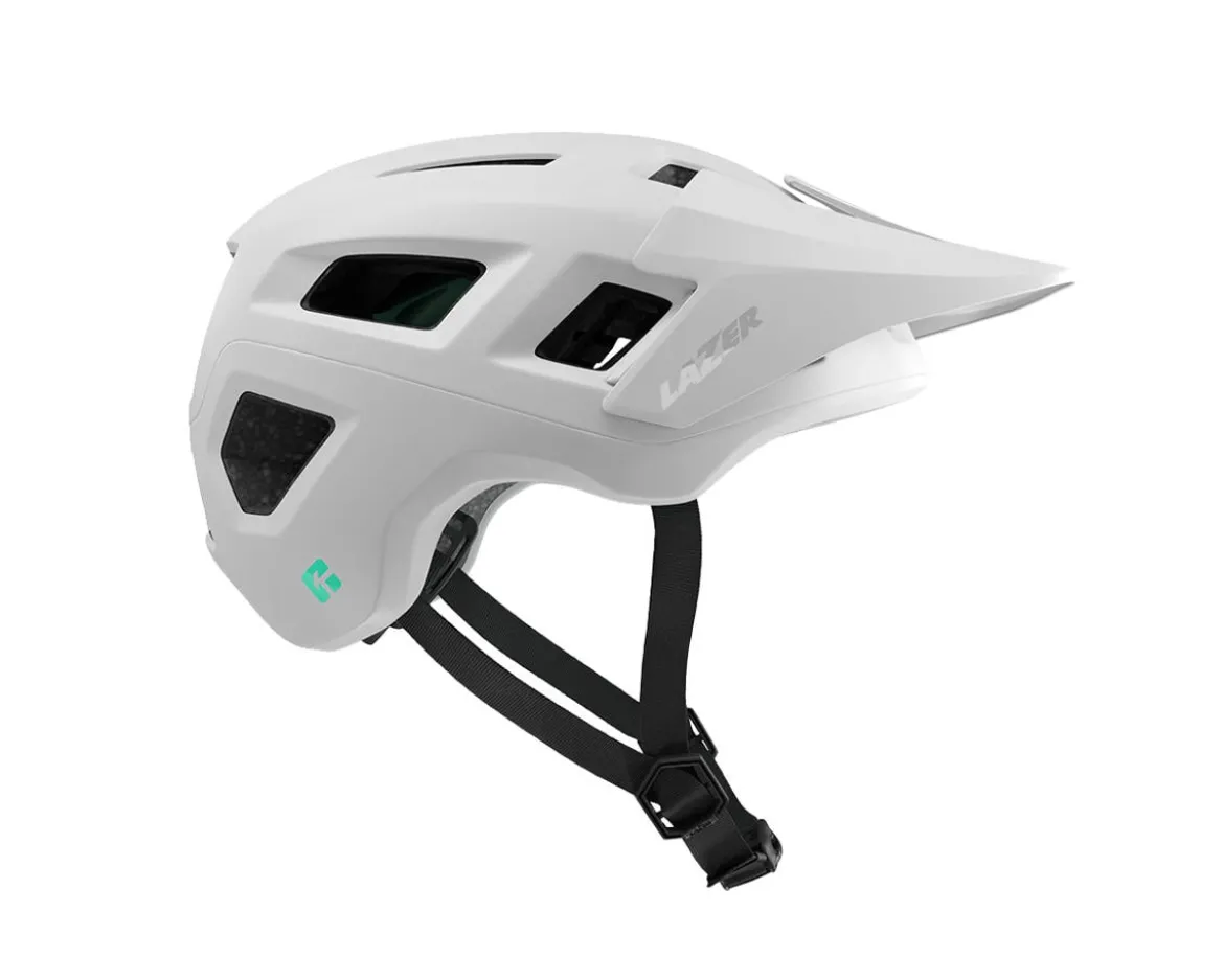 Lazer Coyote KinetiCore Trail Helmet (Matte Full White) (S)