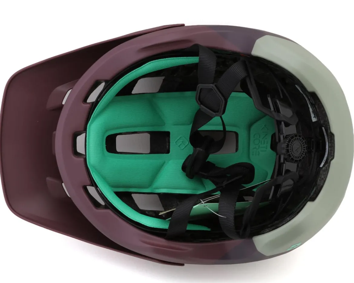 Lazer Coyote KinetiCore Trail Helmet (Matte Bordeaux) (L)