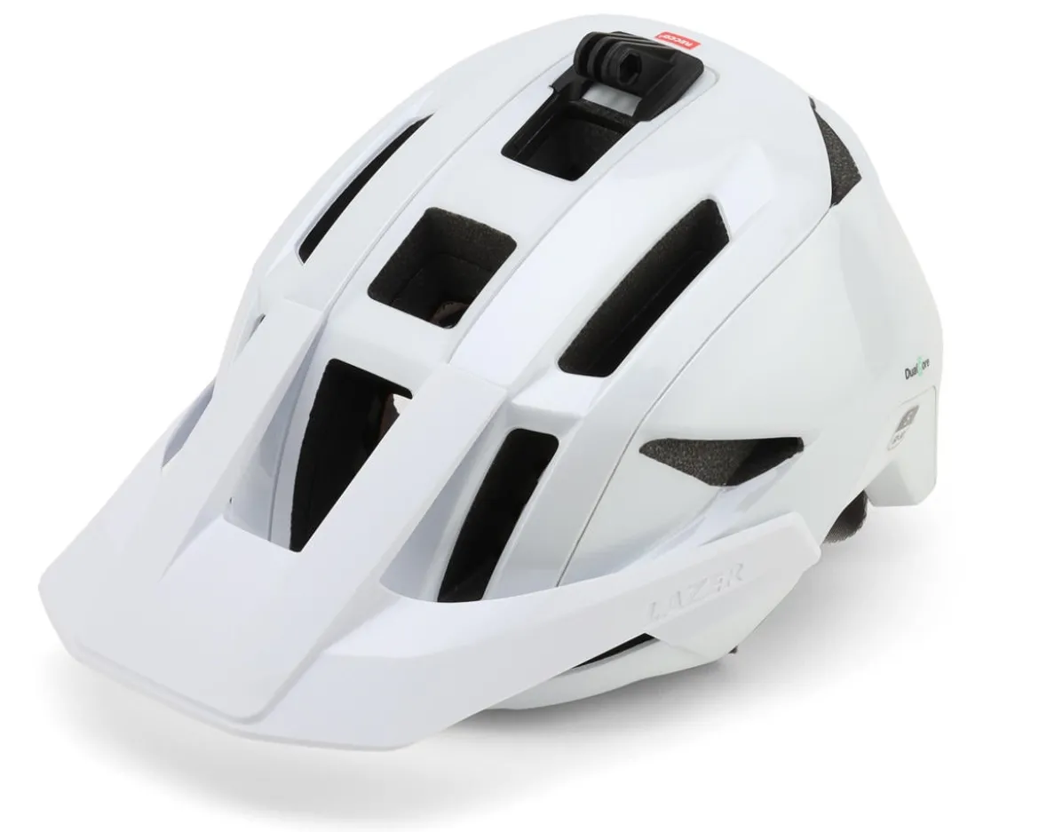 Lazer Impala Kineticore Mountain Helmet (Full White) (L)