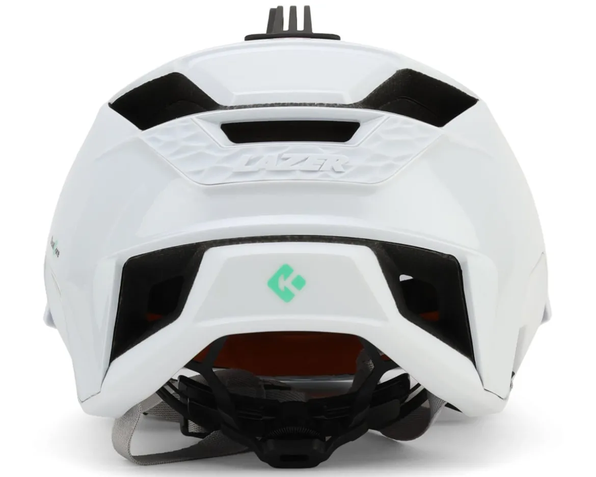 Lazer Impala Kineticore Mountain Helmet (Full White) (L)