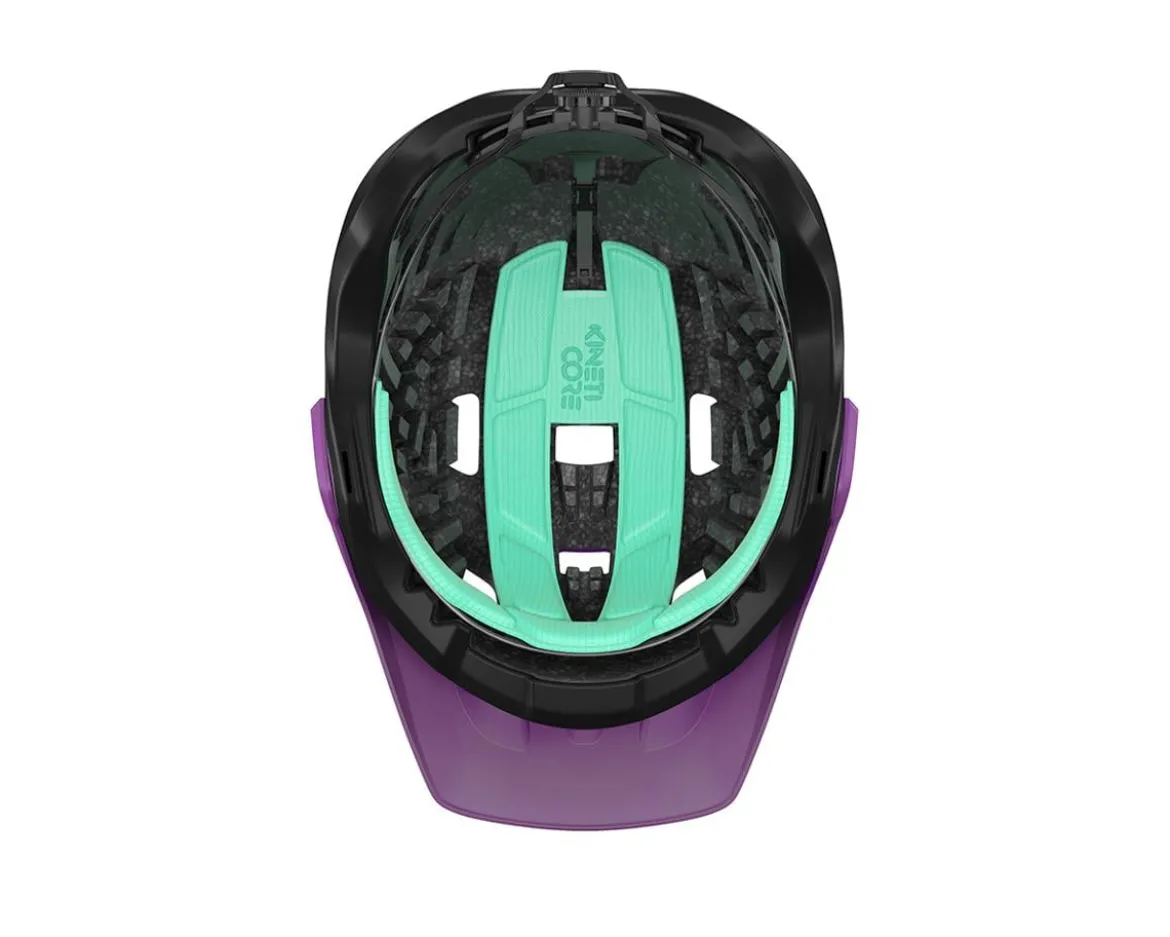 Lazer Jackal KinetiCore Trail Helmet (Matte Purple) (S)