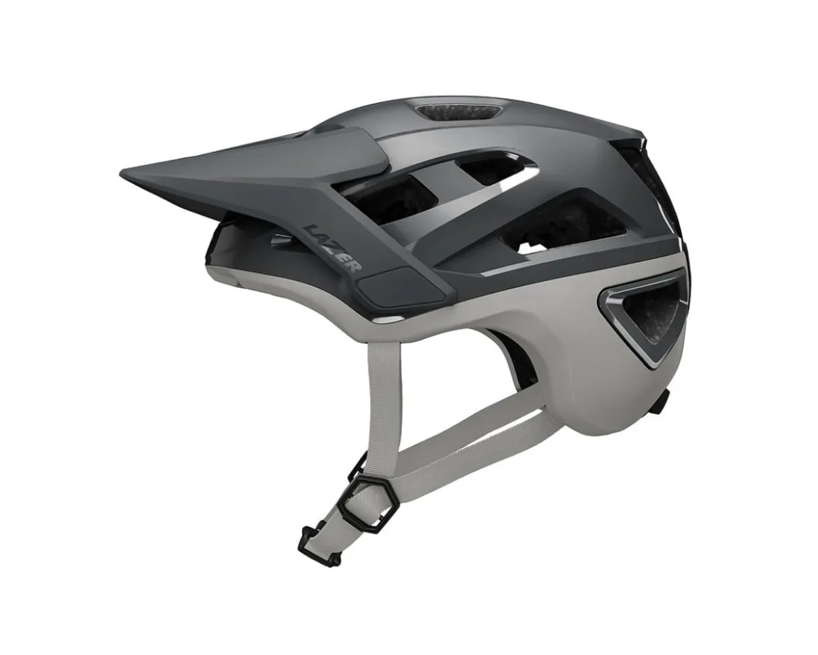 Lazer Jackal KinetiCore Trail Helmet (Gunmetal Grey) (S)