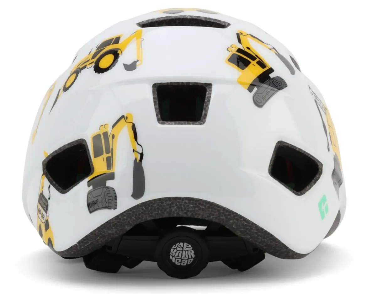 Lazer Pnut KinetiCore 2.0 Toddler Helmet (Diggers) (Universal Toddler)