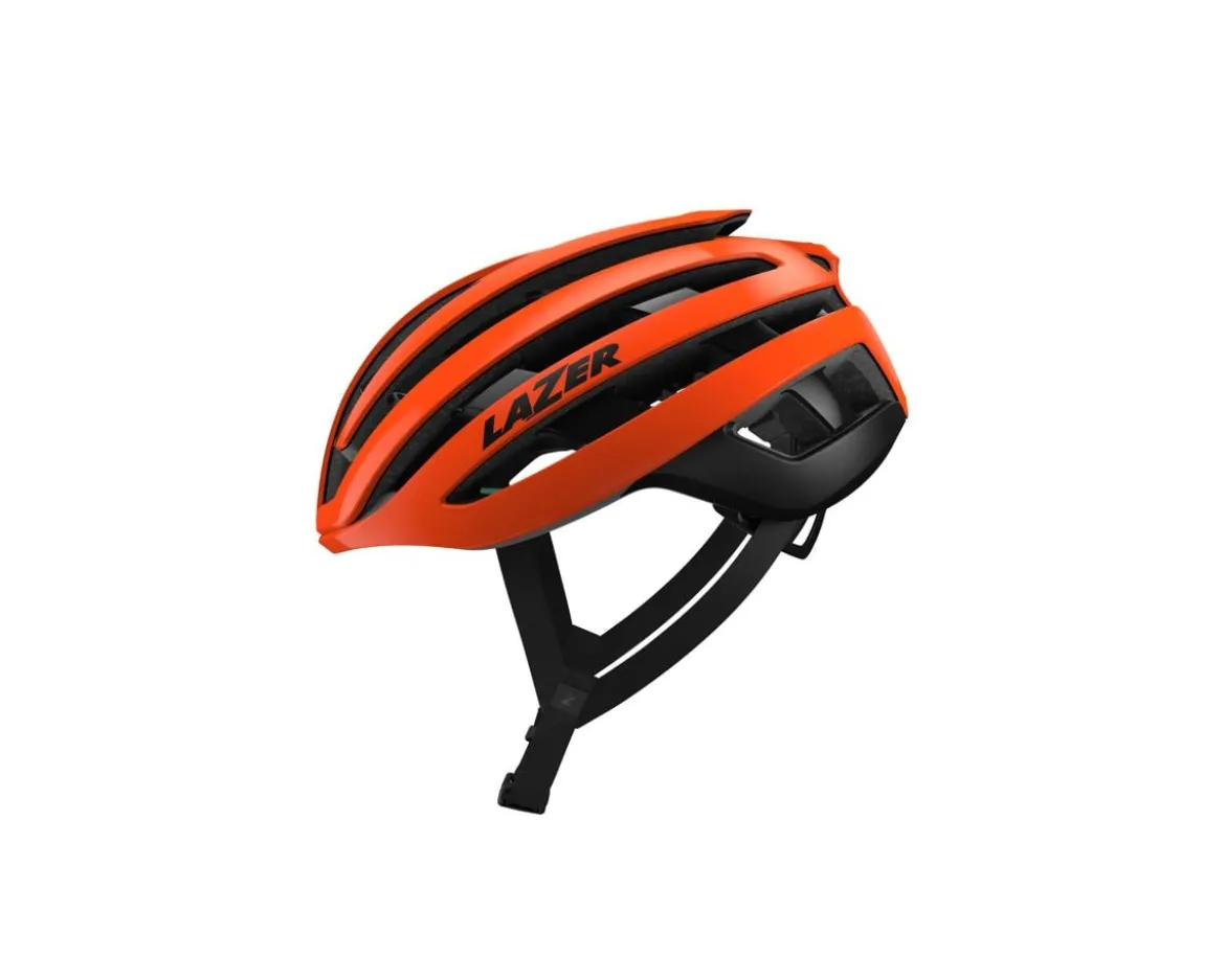 Lazer Z1 KinetiCore Road Helmet (Flash Orange) (S)