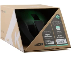 Lazer Finch KinetiCore Youth Helmet (Matte Black Acid) (Universal Youth)