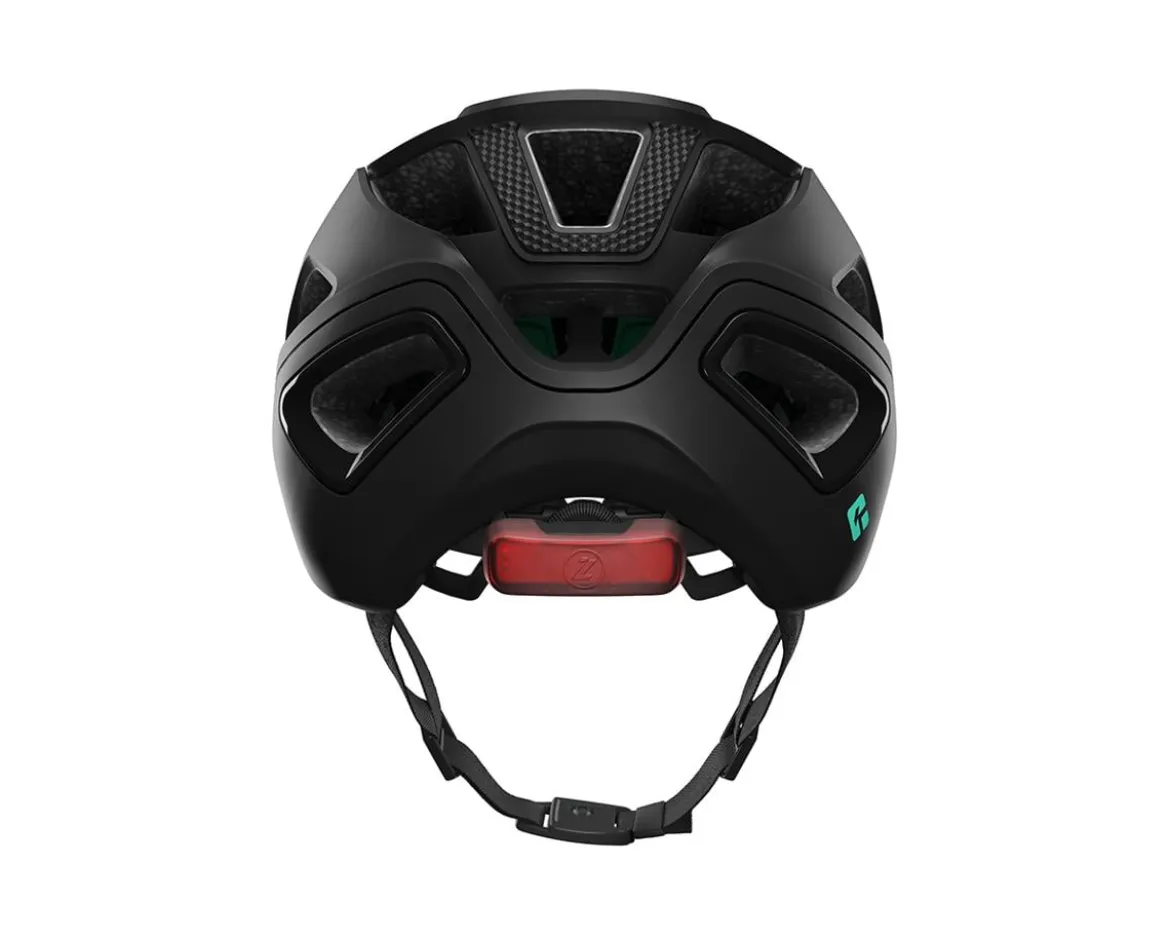 Lazer Jackal KinetiCore Trail Helmet (Full Matte Black) (L)