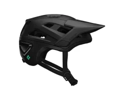 Lazer Jackal KinetiCore Trail Helmet (Full Matte Black) (L)