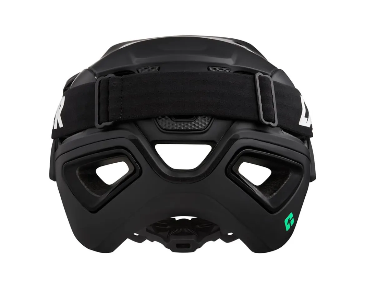 Lazer Jackal KinetiCore Trail Helmet (Full Matte Black) (L)