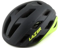 Lazer Strada KinetiCore Helmet (Matte Grey/Flash Yellow) (M)