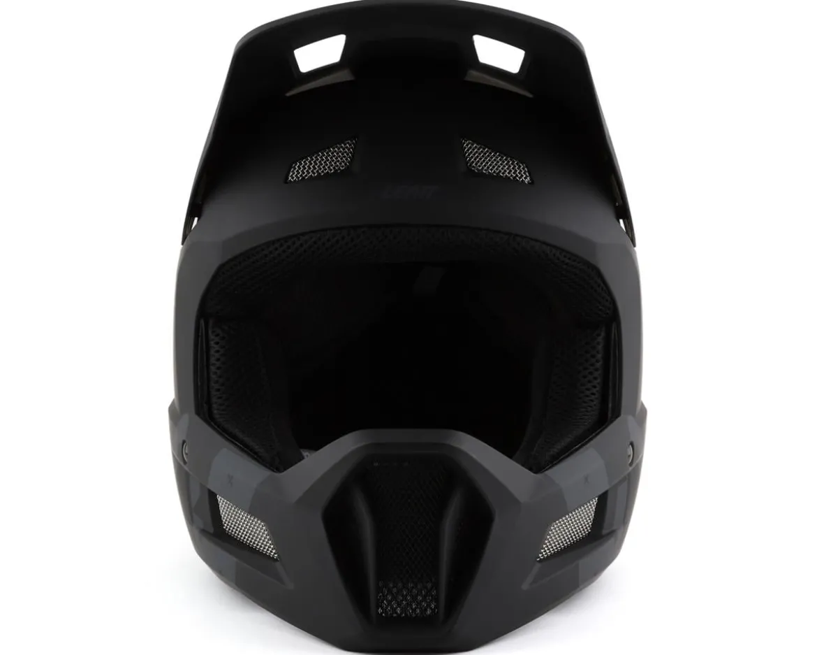 Leatt MTB Gravity 2.0 Men's Full Face Helmet (Stealth) (XL)