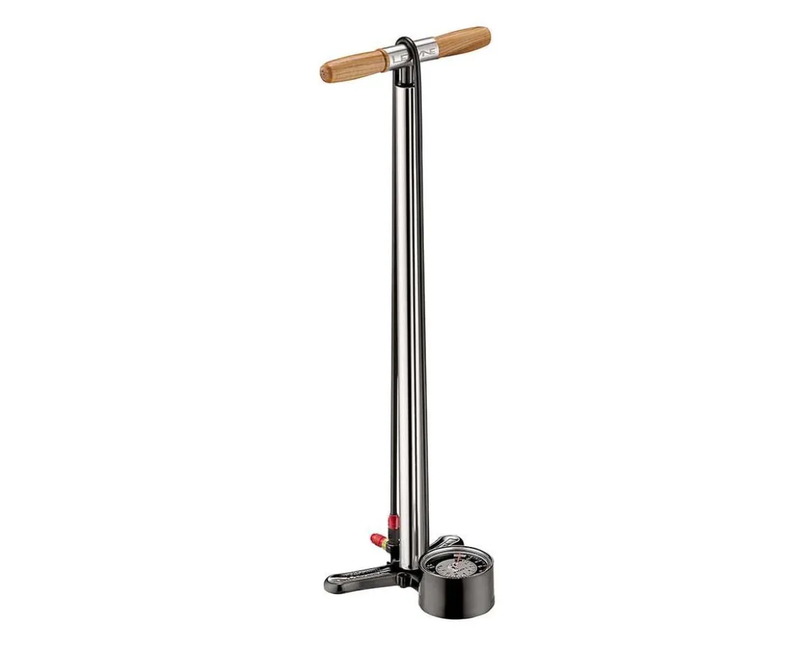 Lezyne Alloy Floor Drive Tall 3.5" Floor Pump (Silver)