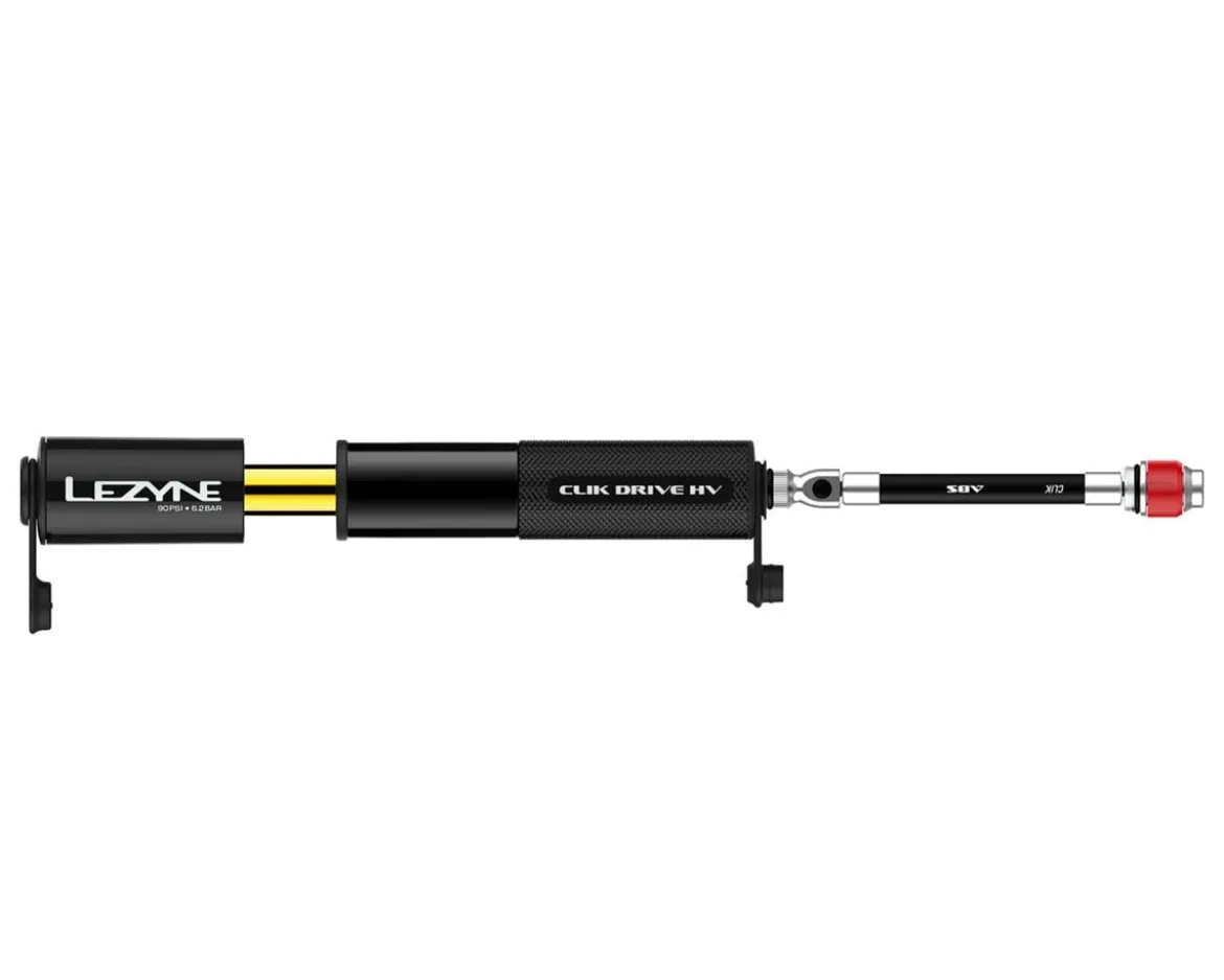 Lezyne Clik Drive HV Pump (Black)