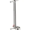 Lezyne CNC Alloy Floor Drive HP Floor Pump (Gloss Silver) (Presta/Schrader Valve Compatible)