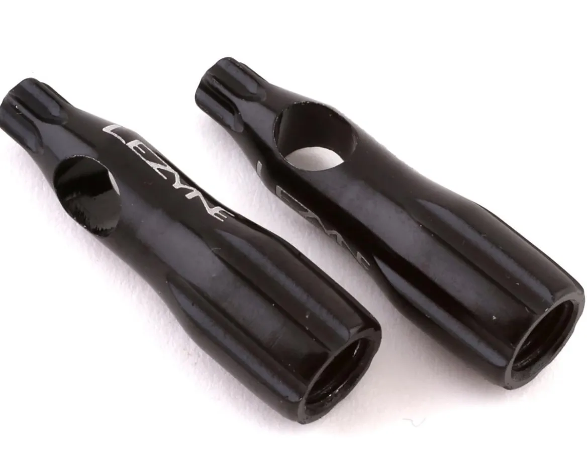 Lezyne CNC TLR Valve Cap & Core Wrench (Black)