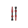 Lezyne CNC Tubeless Ready Presta Valves Pro (Red) (Pair) (44mm)