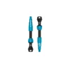Lezyne CNC Tubeless Ready Presta Valves Pro (Blue) (Pair) (44mm)