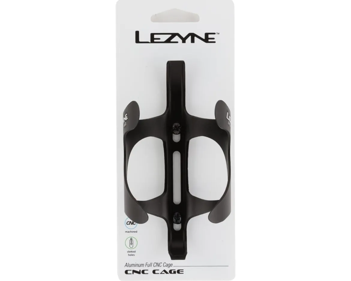 Lezyne CNC Water Bottle Cage (Bead Blast Black)
