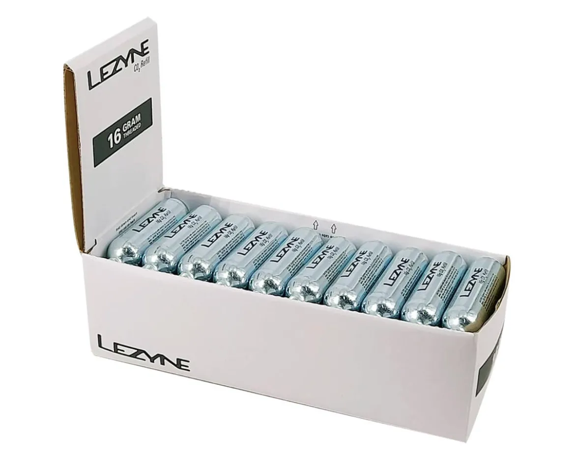Lezyne CO2 Cartridge Bulk Box (30 Pack) (16g)