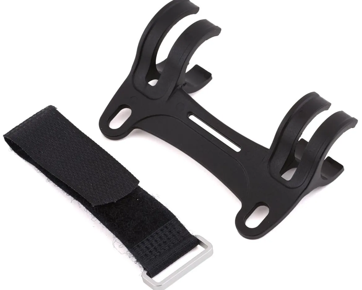 Lezyne Composite Matrix Bracket Mount w/ Straps (Black) (For All HP Pumps)