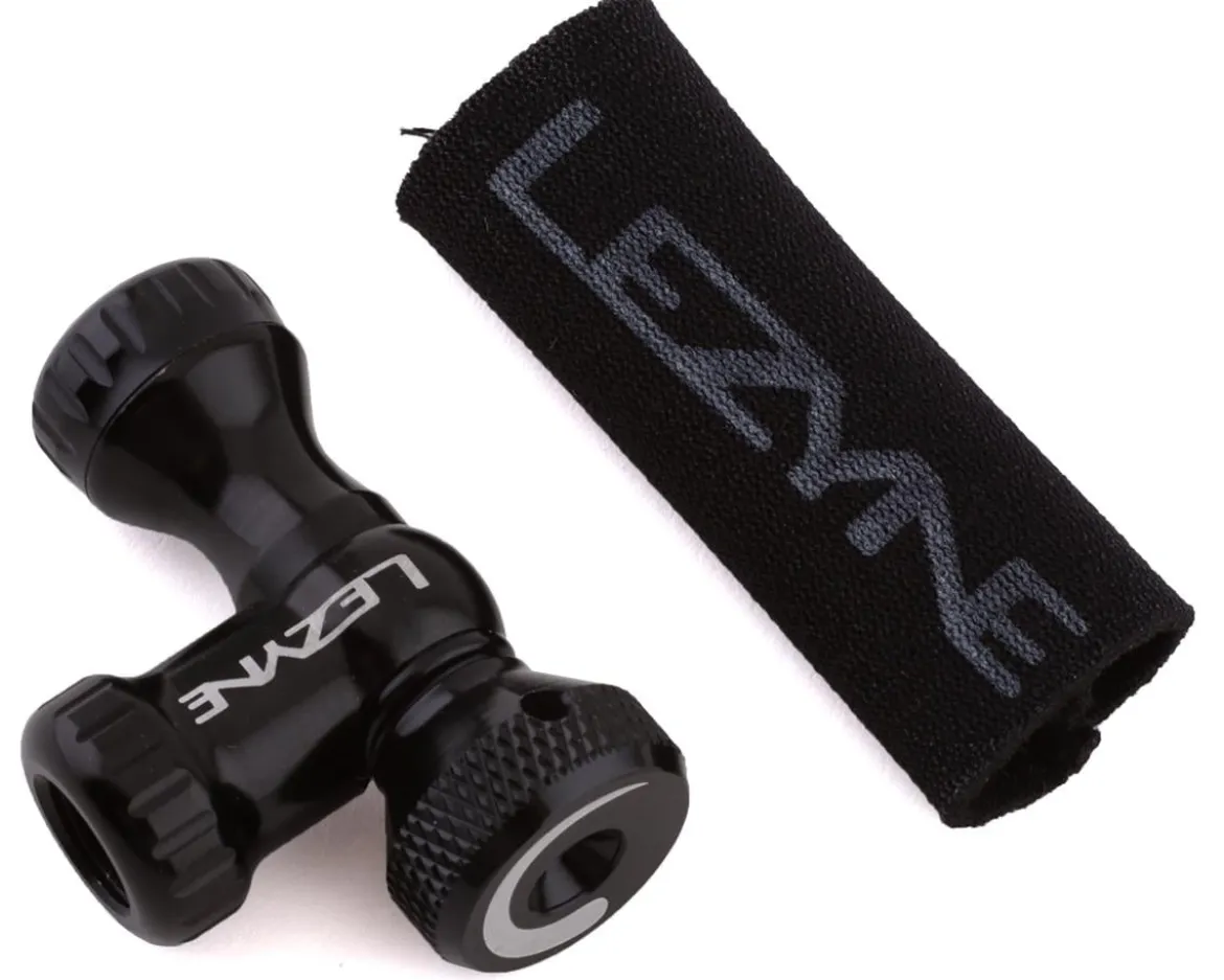 Lezyne Control Drive CO2 Inflator (Black) (Head Only)