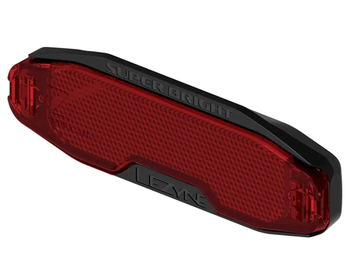 Lezyne E-Bike Super Bright STVZO E12 Tail Light (Black) (12 Lumens)