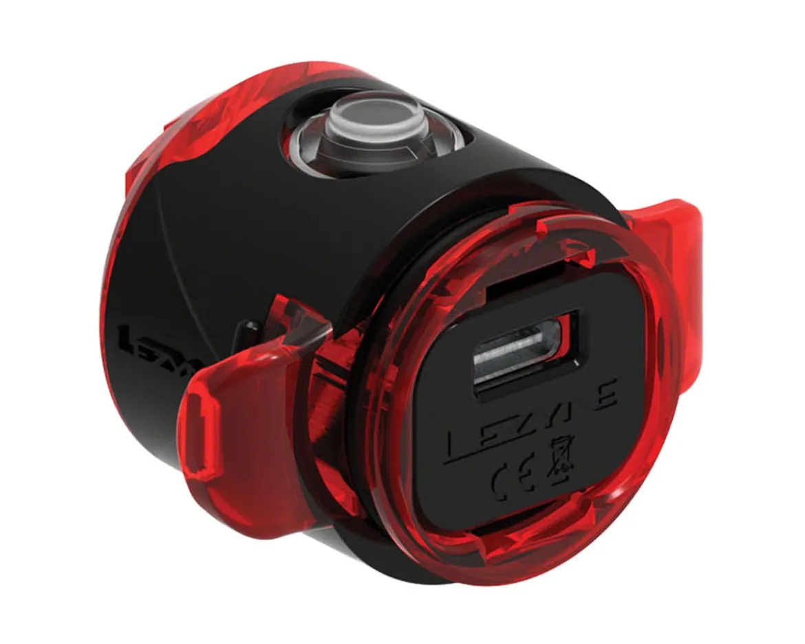 Lezyne Femto USB-C Drive Tail Light (Black) (15 Lumens)