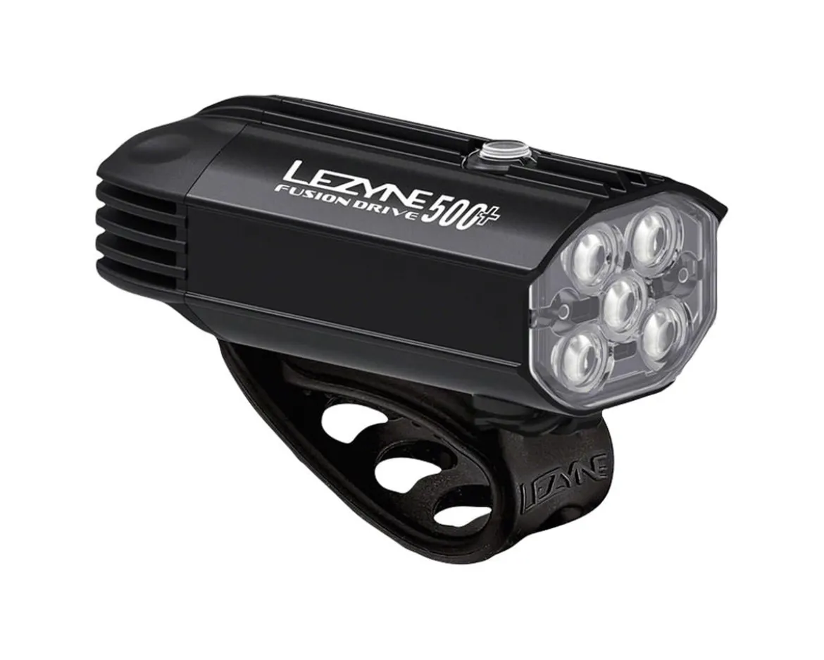 Lezyne Fusion Drive 500+ Headlight (Black) (500 Lumens)