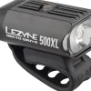 Lezyne Hecto Drive 500XL Headlight (Gloss Black) (500 Lumens)